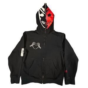 Solid Basics Senseis Closet Cash Junkie Full Face Heavy Hoodie M Black